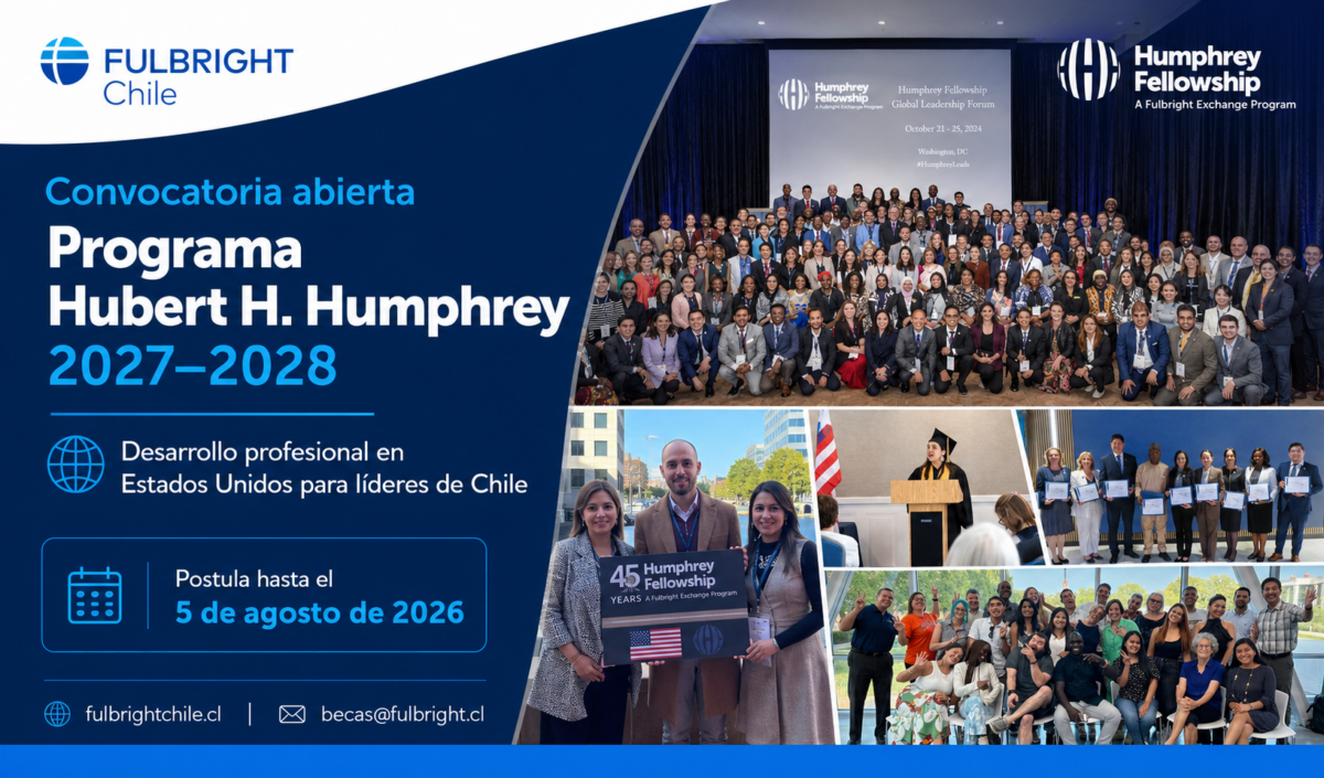 Fulbright Chile abre la convocatoria del Hubert H. Humphrey Program