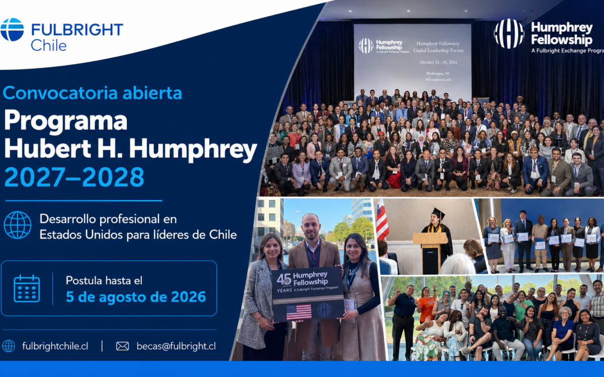 Fulbright Chile abre la convocatoria del Hubert H. Humphrey Program