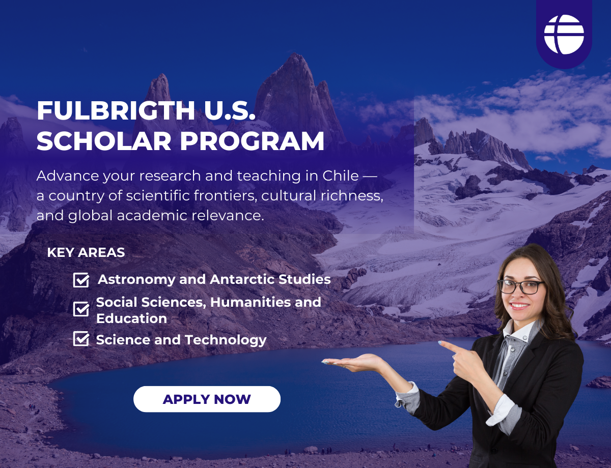 Fulbright U.S. Scholar Program 2025–2026 is receiving applications