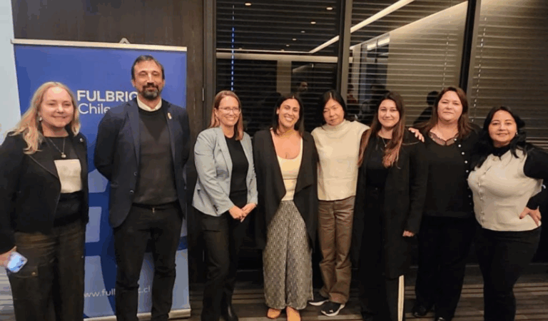 Visita del Institute of International Education (IIE) fortalece vínculos y colaboración con Fulbright Chile